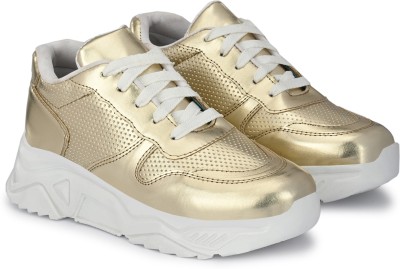 El Paso EPWNZ11702 Lightweight Comfort Summer Trendy Premium Stylish Casuals For Women(Gold , 5)