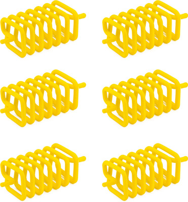 vastu vardan Yellow Square Spring Anti-Clockwise For Vastu Remedy { Pack of 6 } Decorative Showpiece  -  5 cm(Metal, Yellow)