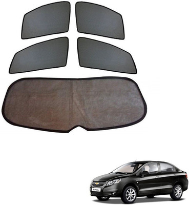 KOZDIKO Side Window, Rear Window Sun Shade For Chevrolet Sail(Black)