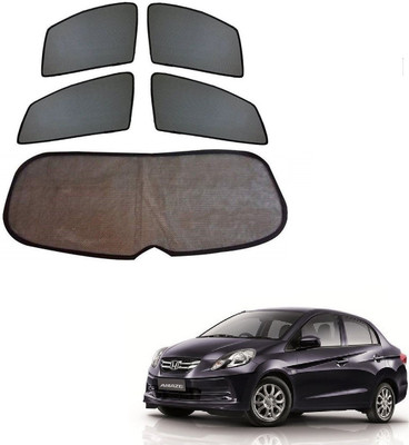 KOZDIKO Side Window, Rear Window Sun Shade For Honda Amaze(Black)