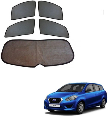 KOZDIKO Side Window, Rear Window Sun Shade For Datsun Go+(Black)
