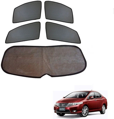 KOZDIKO Side Window, Rear Window Sun Shade For Honda City(Black)