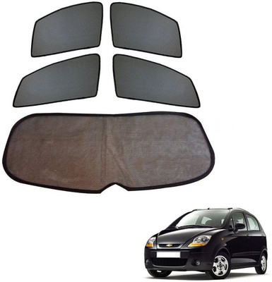 KOZDIKO Side Window, Rear Window Sun Shade For Chevrolet Spark(Black)