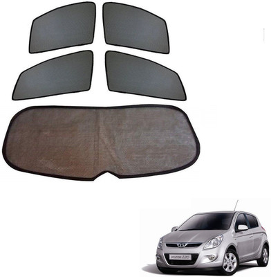 KOZDIKO Side Window, Rear Window Sun Shade For Hyundai i20(Black)