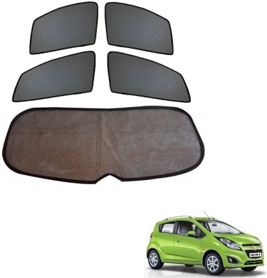 KOZDIKO Side Window, Rear Window Sun Shade For Chevrolet Beat(Black)