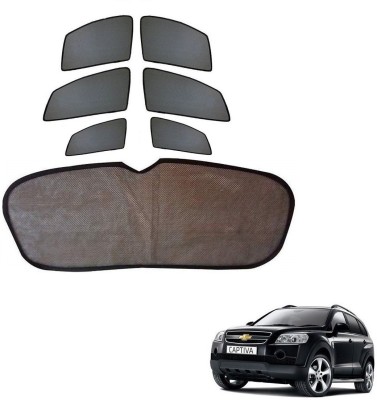 KOZDIKO Side Window, Rear Window Sun Shade For Chevrolet Beat(Black)