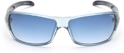 IRUS Rectangular Sunglasses(For Men, Blue)