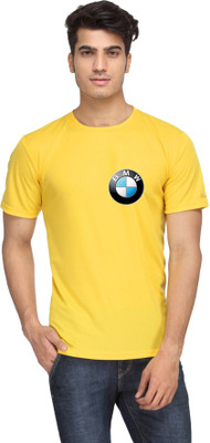 Deccan Store Graphic Print Men Round Neck Yellow T-Shirt
