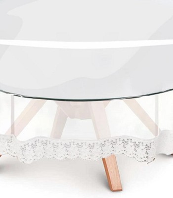 VGS FASHION Solid 8 Seater Table Cover(TRANSPARENT, PVC)