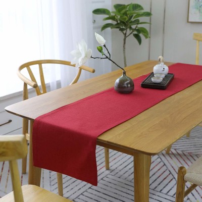 Casanest Red 150 cm Table Runner(Cotton)