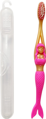 Yunicron Max Unique Mermaid Extra Soft Kids Toothbrush Extra Soft Toothbrush