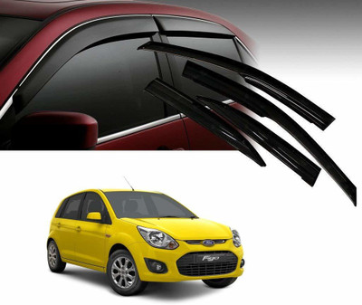 zrafashion For Non-convertibles Front, Rear Wind Deflector(Tinted Ford Figo)