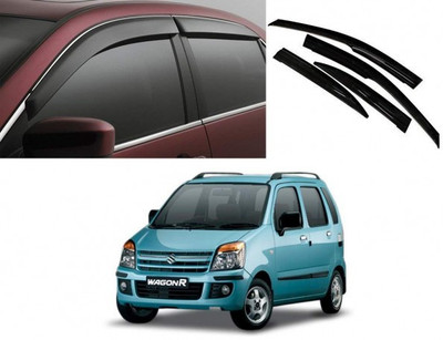 zrafashion For Non-convertibles Rear, Front Wind Deflector(Clear Maruti WagonR)