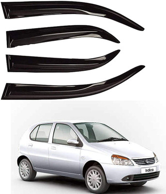 zrafashion For Non-convertibles Front, Rear Wind Deflector(Tinted Tata Indica)