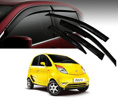 zrafashion For Non-convertibles Front, Rear Wind Deflector(Tinted Tata Nano)