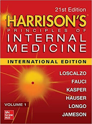 Harrison's Principles Of Internal Medicine, Twenty-First Edition (Vol.1 & Vol.2) 2 Book Set(Hardcover, Joseph Loscalzo, Anthony S. Fauci, Dennis L. Kasper, Stephen Hauser & 3 more) Harrison's Principles Of Internal Medicine, Twenty-First Edition (Vol.1 & Vol.2) 2 Book Set(Hardcover, Joseph Loscalzo, Anthony S. Fauci, Dennis L. Kasper, Stephen Hauser & 3 more)