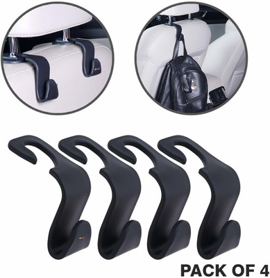 EVERSHINET Car Backseat Head Rest Organizer Hook Hanger Car Side Seat Catcher - 4 pcs Car Side Seat Catcher(10 L)