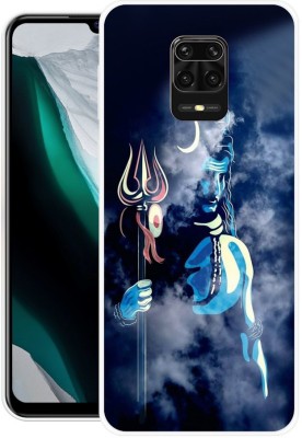 INDIALAND Back Cover for Redmi Note 10 Lite(Black, Blue, Grip Case, Silicon, Pack of: 1)