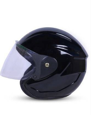 KNL BLACK NANO HELMET 1 Motorbike Helmet(Black)
