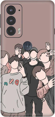 Toppings Motorola Moto Edge 20 (5G) Mobile Skin(Multicolor)
