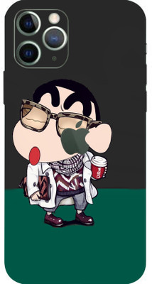 BUGGU APPLE iPhone 11 Pro Mobile Skin(Ultra Super Happy Shinchan Skin With High Matte Finish.)