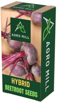 AGRO MILL BEETROOT/TABLE BEET/GARDEN BEET/RED BEET/DINNER BEET Seed(100 per packet)