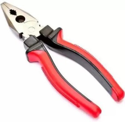 NITIN Combination Plier with Anti Slip Handle|| T Spanner 3 set 8mm 10mm and 13mm Diagonal Plier(Length : 9 inch)