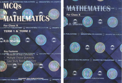 R.d. Sharma Mcqs In Mathematics For Class 10 (Term - 1 & Term 2 ) 2022(Paperback, R.D. SHARMA)