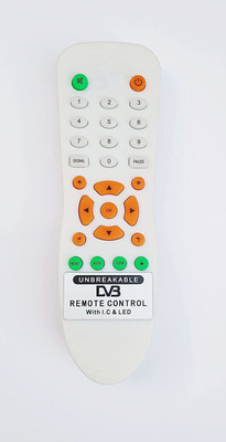 SAYENY Mpeg-2 DTH FTA MPEG-2 Set Top Box Remote Controller(White)