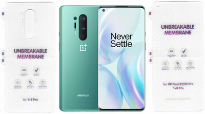 Donald Edge To Edge Tempered Glass for OnePlus 8(Pack of 1)