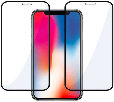 Nathaccessories Edge To Edge Tempered Glass for i phone x / iphone xs / iphone 11 pro(Pack of 2)