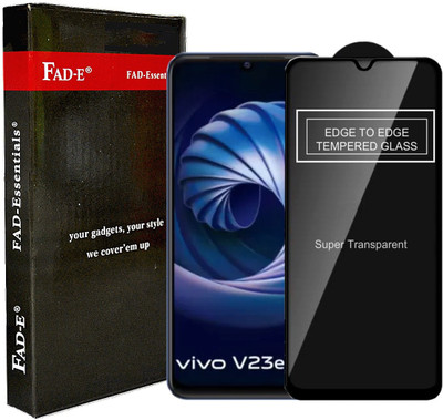 FAD-E Edge To Edge Tempered Glass for Vivo V23e, Vivo V23e 5G(Pack of 1)