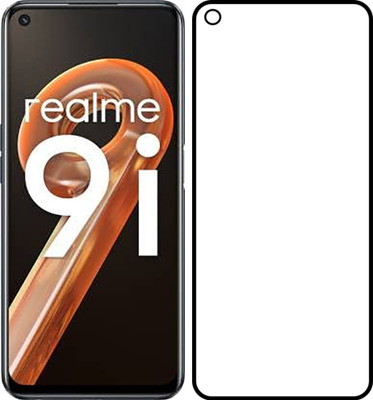 Temperia Edge To Edge Tempered Glass for Realme 9i, Realme 9 Pro 5G, Realme 9 5G SE, Realme 9 5G Speed Edition, Oppo K10(Pack of 1)