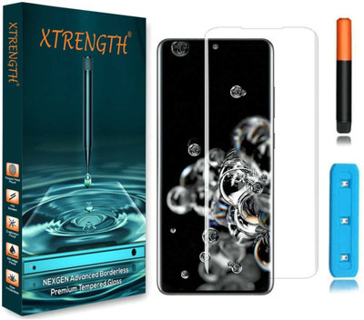 XTRENGTH Edge To Edge Tempered Glass for Vivo X70 Pro +(Pack of 1)