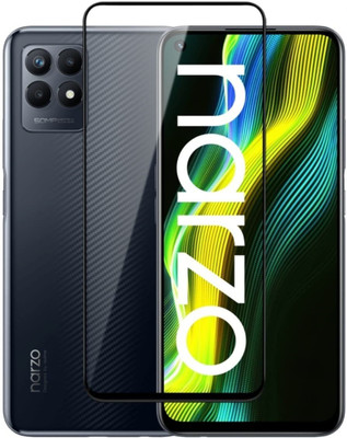 LIKEDESIGN Edge To Edge Tempered Glass for Realme Narzo 50(Pack of 1)