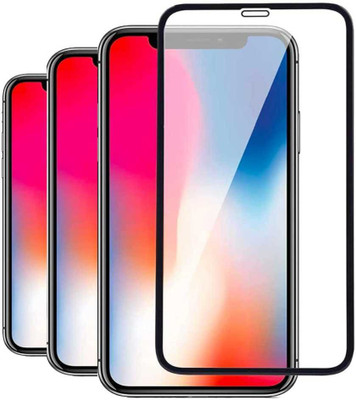 Nathaccessories Edge To Edge Tempered Glass for EDGE TO EDGE TEMPERED GLASS FOR I PHONE X / IPHONE XS / IPHONE 11 PRO ( PACK OF 3)(Pack of 3)