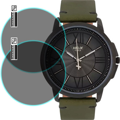 EJZATI Screen Guard for TW027HG22 Helix Analog Watch - For Men(Pack of 2)
