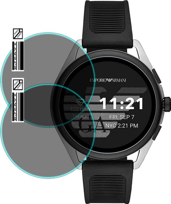 EJZATI Screen Guard for Armani Matteo Digital Men's Watch-ART5021(Pack of 2)