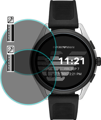 EJZATI Screen Guard for Armani Matteo Digital Men's Watch-ART5021(Pack of 2)
