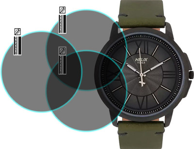 EJZATI Screen Guard for TW027HG22 Helix Analog Watch - For Men(Pack of 3)