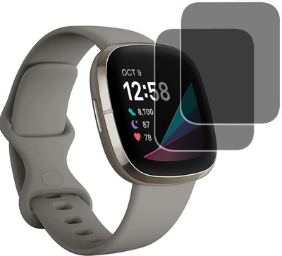 QZXCEON Screen Guard for FITBIT Sense SMARTWATCH(Pack of 2)