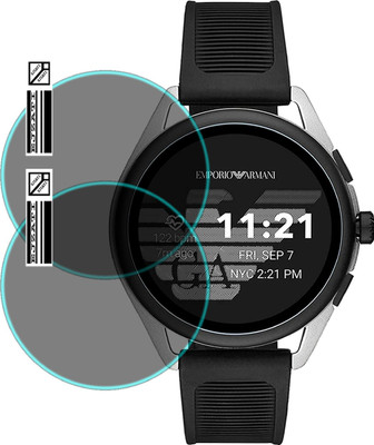 EJZATI Screen Guard for Armani Matteo Digital Men's Watch-ART5021(Pack of 2)