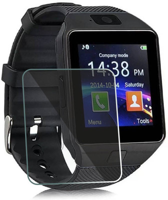 JSGROWITTECH Screen Guard for DZ09 Bluetooth Smartwatch(Pack of 1)