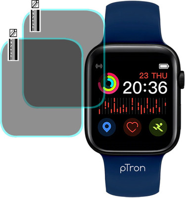 EJZATI Screen Guard for PTron Pulsefit P261 Smartwatch(Pack of 2)