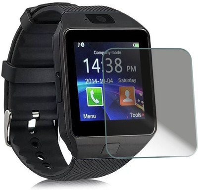 JSGROWITTECH Screen Guard for DZ09 Bluetooth Smartwatch(Pack of 1)