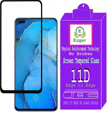 EZGER Tempered Glass Guard for OPPO Reno3 Pro(Pack of 1)