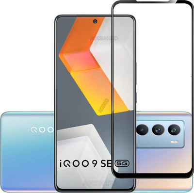 AKSHUD Tempered Glass Guard for iQOO 9 SE 5G(Pack of 1)