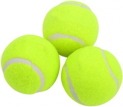 Fitness Scout Professional Tennis Ball for Cricket Matches Cricket Tennis Ball(Pack of 3, Green)