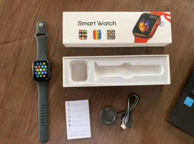 NKL Smartwatch 207 Watch Series 7 Bluetooth Look Men Smart Watch Value For Money Smartwatch(Black Strap, FREE)
