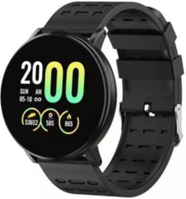 NKL Fitness A8 Watch Heart Rate Sensor, SpO2 Sensor Look Men Value For Money Smartwatch(Black Strap, FREE)